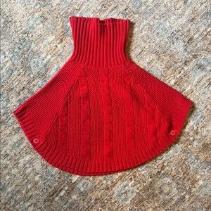 Carter's Red Knit Cape for Kids